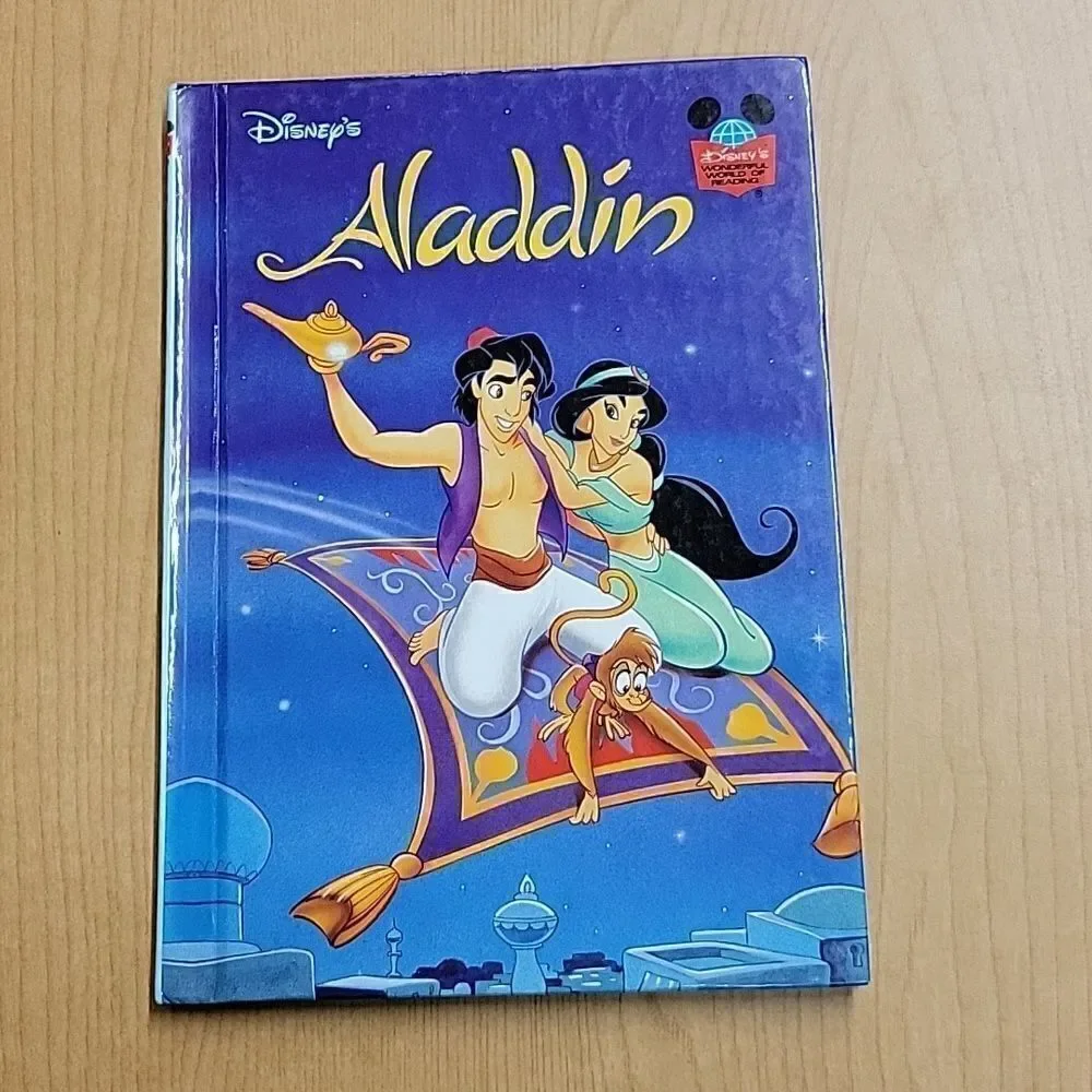 ‎Disney Aladdin and Jafar VHS movies, book and puzzle and figures